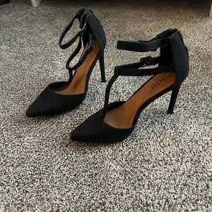 Shoe cult by nasty gal black high heel shoes